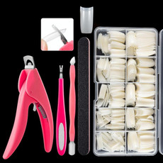 Manicure Tool  Set Fingernails Word Cut Set, Specification: Natural French