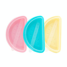 3 in 1 Summer Silicone Popsicle Mold Ice Cream Mold DIY Mold Set(Watermelon Shape)