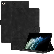 For iPad mini 5 / 4 / 3 / 2 / 1 YX Small Butterfly Embossed Smart Leather Tablet Case(Black)