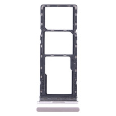 For Tecno Pop 7 Pro BF7 SIM Card Tray + SIM Card Tray + Micro SD Card Tray (Gold)