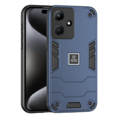 For Infinix Hot 30i 2 in 1 Shockproof Phone Case(Blue)