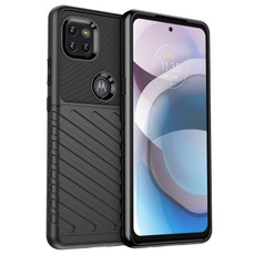 For Motorola Moto G 5G Thunderbolt Shockproof TPU Protective Soft Phone Case(Black)