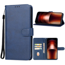 For vivo iQOO Neo9 Leather Phone Case(Blue)