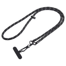 Universal Mobile Phone Crossbody Long Lanyard(Speckled Black)