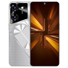 Povo5pro / PU31, 3GB+32GB, 6.53 inch Face Identification Android 8.1 MTK6753 Octa Core, Network: 4G, AI GPT4, Dual SIM(Silver)