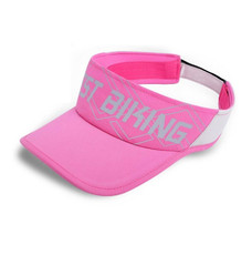 WEST BIKING Summer Sunshade Hat Outdoor Riding Empty Top Cap, Size: Free Size(Rose Red)