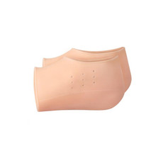 1.5cm 1pair Invisible Height Increasing Insole Silicone Soft Sole Breathable Inserts For Heels(Skin Color)