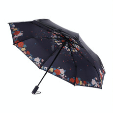 WK WT-U3 Sunny and Rainy Sunscreen and UV Protection Folding Automatic Umbrella(Flower Sleep) WK WT-U3 Sunny and Rainy Sunscreen and UV Protection Folding Automatic Umbrella(Flower Sleep)