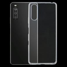 For Sony Xperia 10 III 0.75mm Ultra-thin Transparent TPU Soft Protective Case (Transparent)