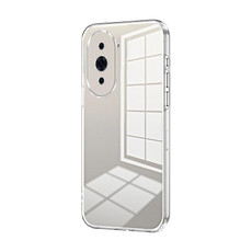 For Huawei nova 10 Transparent Plating Fine Hole Phone Case(Transparent)