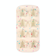 2 PCS Creative Silicone Ice Tray Mold 8 Continuous Mould Home-Made DIY Ice Tray Box, Style: Five-star (Candy Effect)