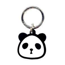 For AirTag Cartoon Panda Model Loss Prevention Silicone Protective Case