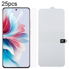 For OPPO Reno11 F 25pcs Full Screen Protector Explosion-proof Hydrogel Film