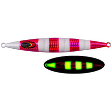 PROBEROS F125 Jogging Steelhead Deep Sea Boat Fishing Lure Rapid Sinking Sea Fishing Fake Bait, Size: 100g(Luminous Color C)