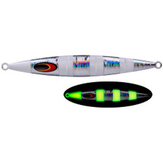 PROBEROS F125 Jogging Steelhead Deep Sea Boat Fishing Lure Rapid Sinking Sea Fishing Fake Bait, Size: 60g(Luminous  Color D)
