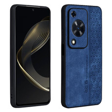 For Huawei Enjoy 70 AZNS 3D Embossed Skin Feel Phone Case(Sapphire Blue)