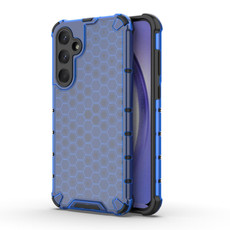For Samsung Galaxy A35 5G Shockproof Honeycomb PC + TPU Protective Phone Case(Blue) For Samsung Galaxy A35 5G Shockproof Honeycomb PC + TPU Protective Phone Case(Blue)