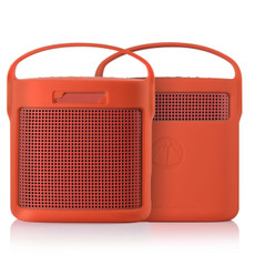 Audio Dustproof Protective Cover Bluetooth Speaker Waterproof and Anti-Drop Protective Cover for BOSE SoundLink Color 2(Coral Red)