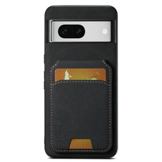 For Google Pixel 8a Suteni H02 Litchi Leather Card Wallet Stand Back Phone Case(Black) For Google Pixel 8a Suteni H02 Litchi Leather Card Wallet Stand Back Phone Case(Black)