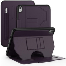 For iPad 10th Gen 10.9 2022 Notebook Magnetic Leather Tablet Case(Purple)