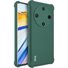 For Honor X9b 5G / Magic6 Lite 5G imak Shockproof Airbag TPU Phone Case(Matte Green)