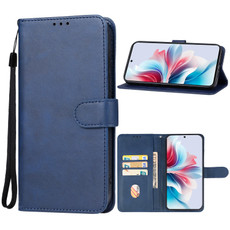 For OPPO F25 Pro Leather Phone Case(Blue) For OPPO F25 Pro Leather Phone Case(Blue)