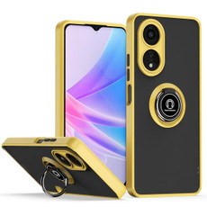 For OPPO A78 5G Q Shadow 1 Series TPU + PC Phone Case with Ring(Yellow) For OPPO A78 5G Q Shadow 1 Series TPU + PC Phone Case with Ring(Yellow)