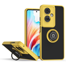 For OPPO A79 5G Q Shadow 1 Series TPU + PC Phone Case with Ring(Yellow) For OPPO A79 5G Q Shadow 1 Series TPU + PC Phone Case with Ring(Yellow)