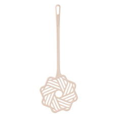 Quilt Cleaning Duvet Fluffing Pat Plastic Quilt Pat Faux Rattan Household Quilt Mite Dusting Duster(Coffee Pink)