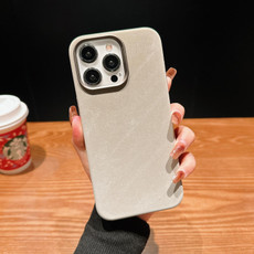 For iPhone 13 Vintage Denim Shockproof Magsafe Phone Case(Grey)