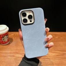 For iPhone 13 Vintage Denim Shockproof Magsafe Phone Case(Blue)