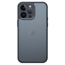 For iPhone 13 Pro Armor Precise Hole PC Hybrid TPU Phone Case(Black)