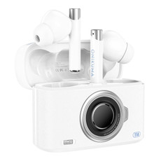 ONIKUMA T18 Bluetooth 5.3 Wireless Earphone(White)