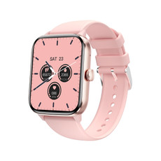 QS11 1.91 inch BT5.2 Smart Sport Watch, Support Sleep / Heart Rate / Blood Oxygen / Temperature / Blood Pressure Health Monitor(Pink)