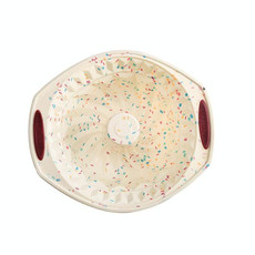 GW20035 DIY Candy Color Cartoon Silicone Cake Toast Ice Tray Mold, Specification: 12 Inch Savarin Cake Mold