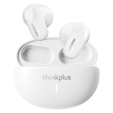 Lenovo Thinkplus LP19 TWS Gaming Sports Wireless Bluetooth Earphones(White)