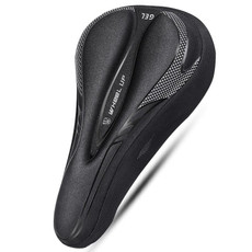 Wheel Up Bicycle Silicone Cushion Cover Mountain Bike Thickening GEL Saddle Cover Riding Equipment(Small) Wheel Up Bicycle Silicone Cushion Cover Mountain Bike Thickening GEL Saddle Cover Riding Equipment(Small)