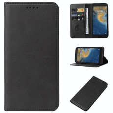 For ZTE Blade A31 Lite Magnetic Closure Leather Phone Case(Black)