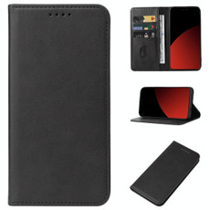 For Xiaomi Civi 4 Pro Magnetic Closure Leather Phone Case(Black)