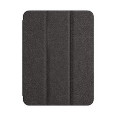 For iPad mini 6 ZGA Tri-Fold Voltage Smart Leather Tablet Case(Grey)