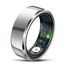 R6 SIZE 11 Smart Ring, Support Heart Rate / Blood Oxygen / Sleep Monitoring(White)