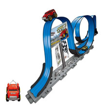 440cm Children Anti-gravity Track Car Assembly Toys DIY Inertia Rebound Magnetic Levitation Racing Car