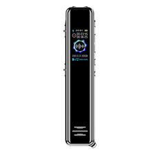 JNN Q22 HD Color Screen Stick Shape Portable Voice Recording Pen, Memory:16GB(Black)