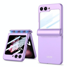 For Samsung Galaxy Z Flip6 GKK Integrated Magnetic Full Coverage Folding Phone Case(Purple)