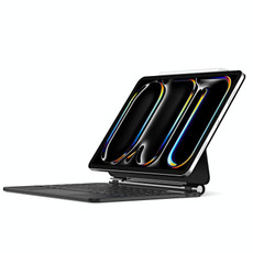 DUX DUCIS MK Series Floating Magnetic Keyboard Tablet Leather Case For iPad Pro 11 2024(Black)