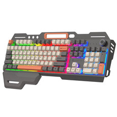 XUNSVFOX K90 Mechanical Feeling Metal Keyboard Gaming Computer Wired Keyboard(Shimmer)