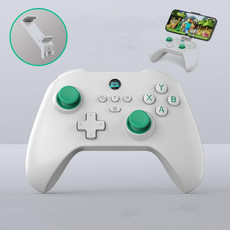 Z03 Wireless Bluetooth Game Controller For Switch / IOS / Android / PC / PS3 / PS4, Spec: White+Bracket