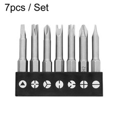 7pcs / Set Profile Bit Chrome Vanadium Steel Bit Set Appliance Repair Electrical Drill Accessories With Magnetic