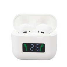 Pro 8 In-ear Touch Digital Display TWS Mini Wireless Bluetooth Earphone (White)