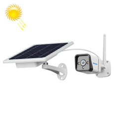 ESCAM QF320 HD 1080P 4G Solar Panel IP Camera, Support Night Vision & TF Card & PIR Motion Detection & Two Way Audio